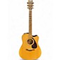 Used Yamaha FX335C Natural Acoustic Electric Guitar thumbnail