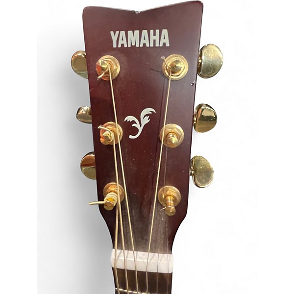 Used Yamaha FX335C Natural Acoustic Electric Guitar