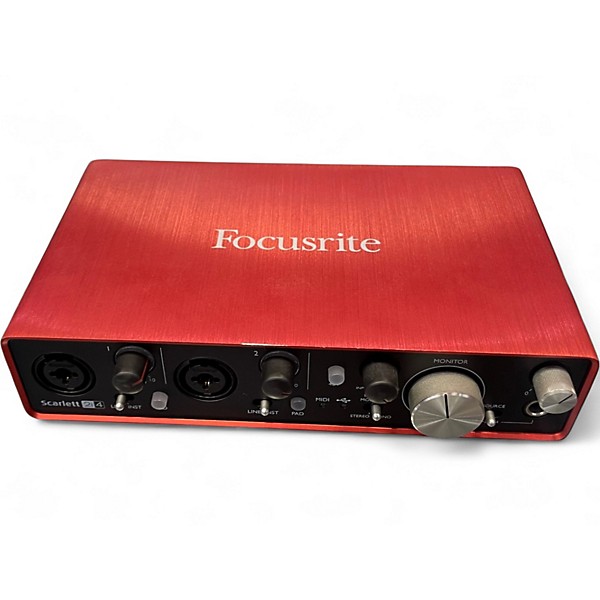 Used Focusrite Scarlett 2i4 Audio Interface