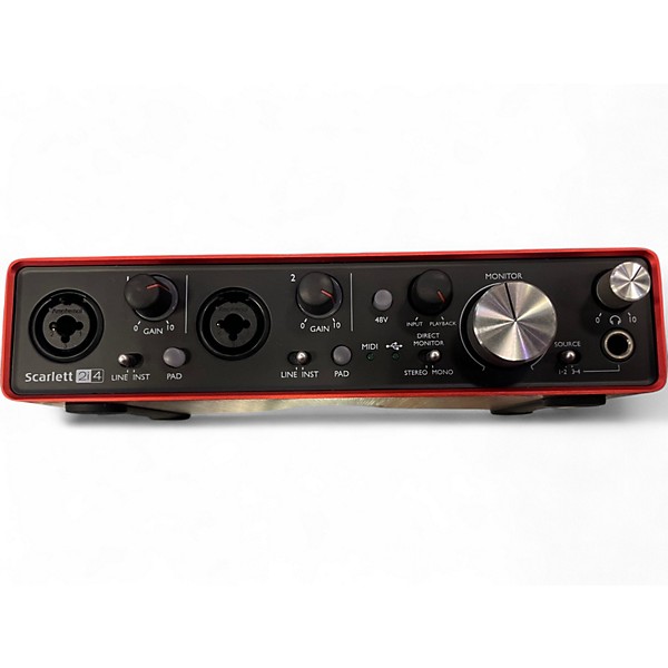 Used Focusrite Scarlett 2i4 Audio Interface