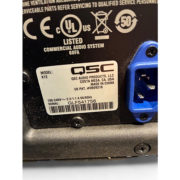 Used QSC K12 Powered Speaker