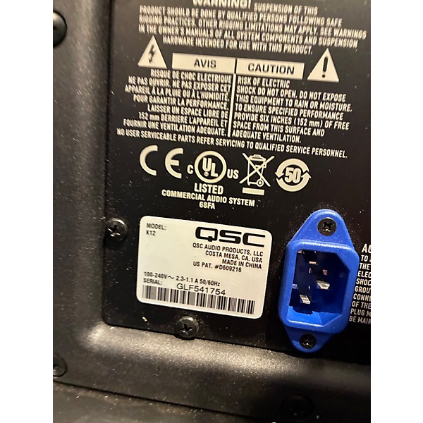 Used QSC K12 Powered Speaker