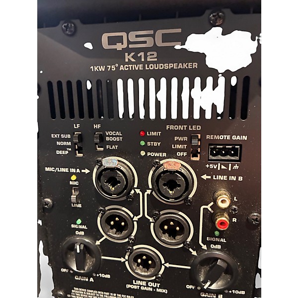 Used QSC K12 Powered Speaker