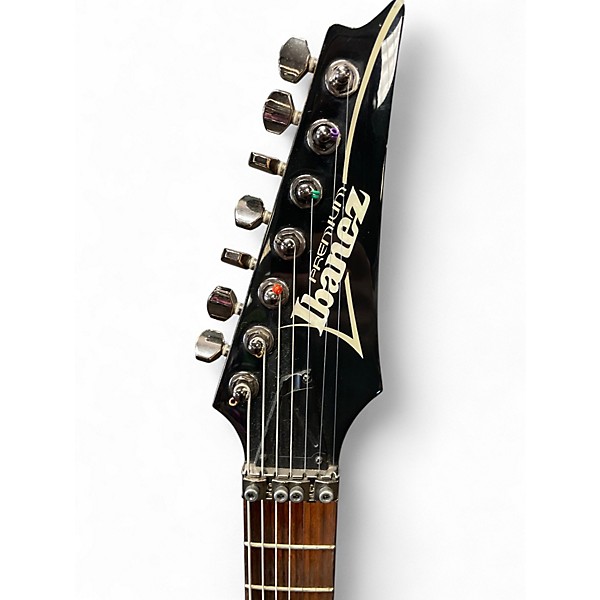 Used Ibanez RG927MZ PREMIUM 7 STRING Black Solid Body Electric Guitar