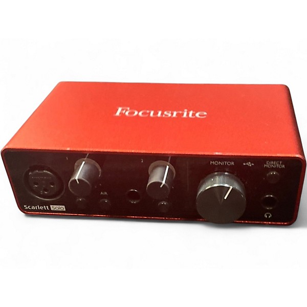 Used Focusrite Scarlett Solo 3rd Gen Audio Interface