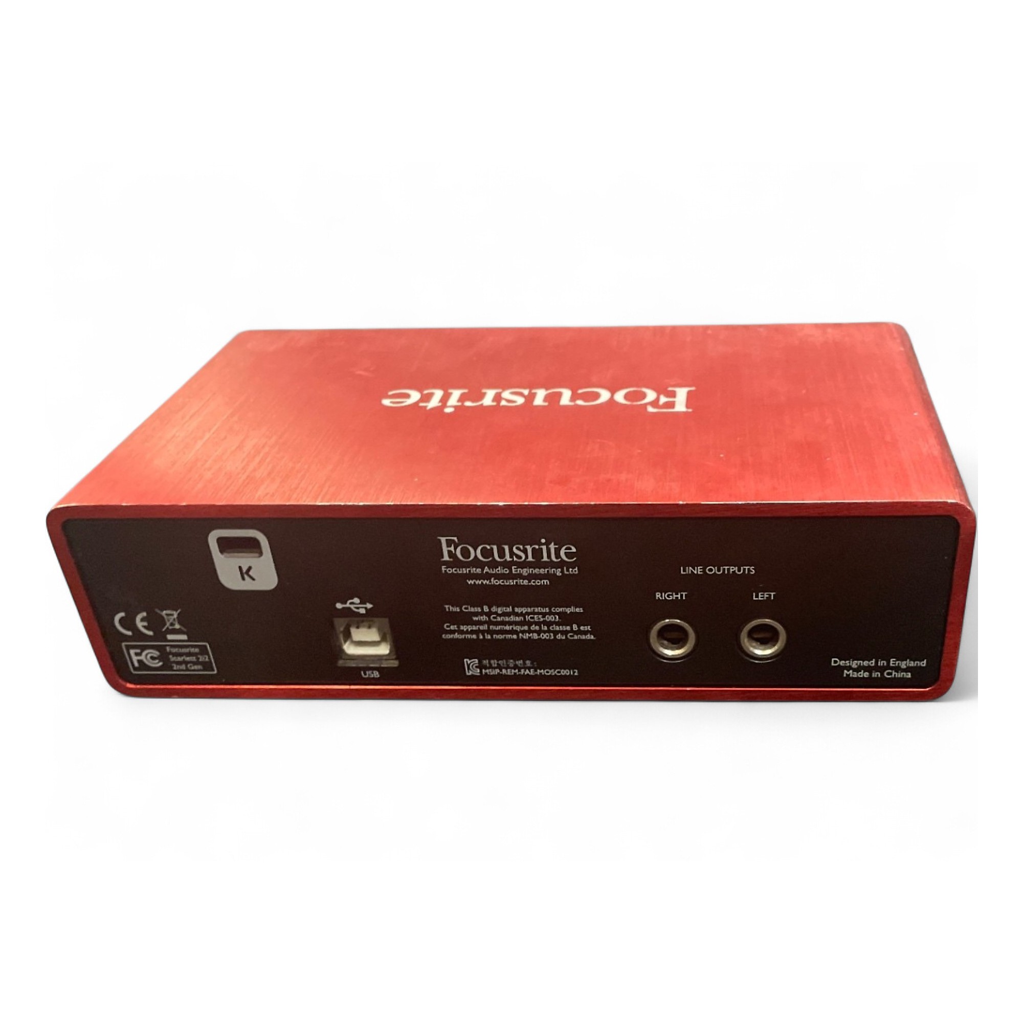 Used Focusrite Scarlett 2i2 Gen 2 Audio Interface | Guitar Center