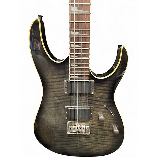 Used Ibanez RG3EXFM1 Grey Solid Body Electric Guitar