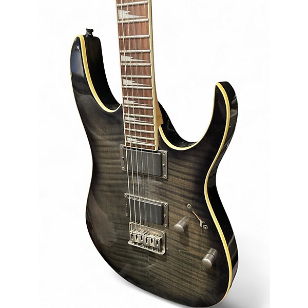 Used Ibanez RG3EXFM1 Grey Solid Body Electric Guitar