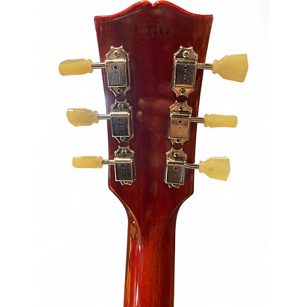 Used 2009 Gibson 50th Anniversary 1959 Reissue Les Paul Cherry Sunburst Solid Body Electric Guitar