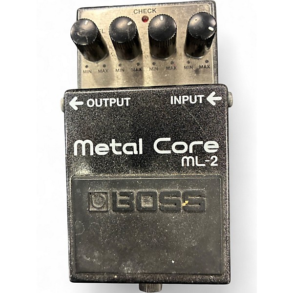 Used BOSS ML2 Metal Core Distortion Effect Pedal