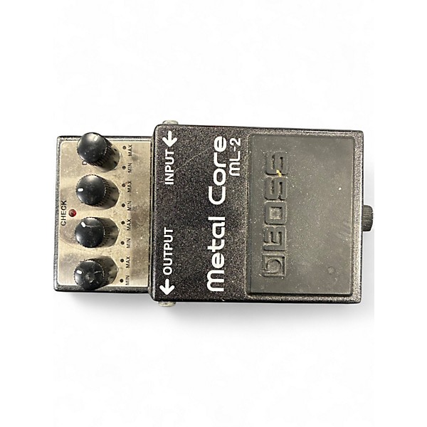 Used BOSS ML2 Metal Core Distortion Effect Pedal
