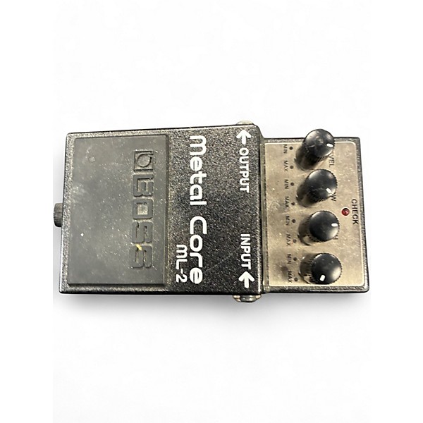 Used BOSS ML2 Metal Core Distortion Effect Pedal
