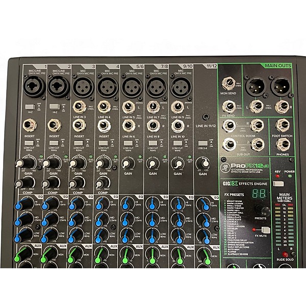 Used Mackie PROFX12 Unpowered Mixer