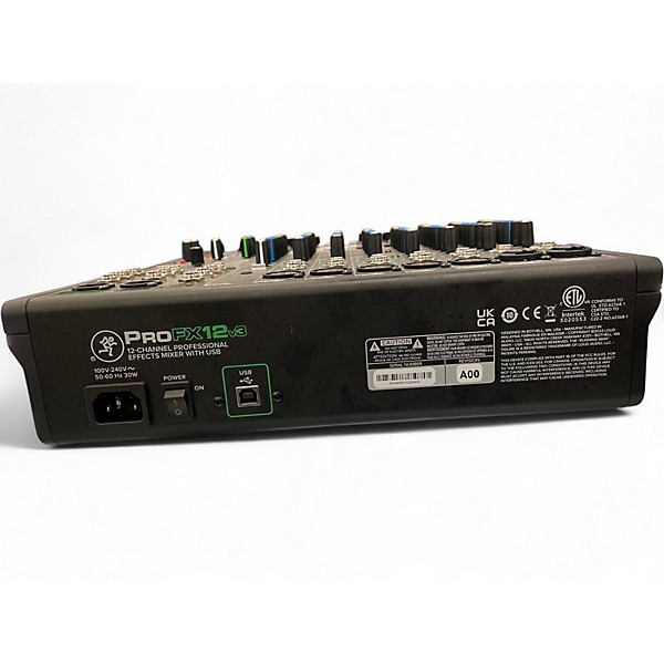 Used Mackie PROFX12 Unpowered Mixer