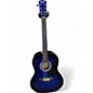 Used Rock Jam DREADNOUGHT Blue Burst Acoustic Guitar thumbnail