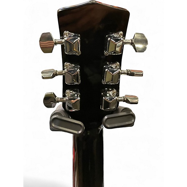 Used Rock Jam DREADNOUGHT Blue Burst Acoustic Guitar