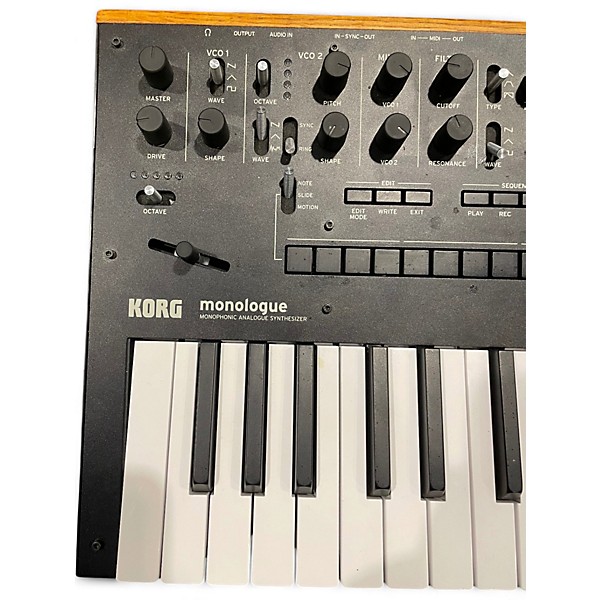 Used KORG Monologue Synthesizer