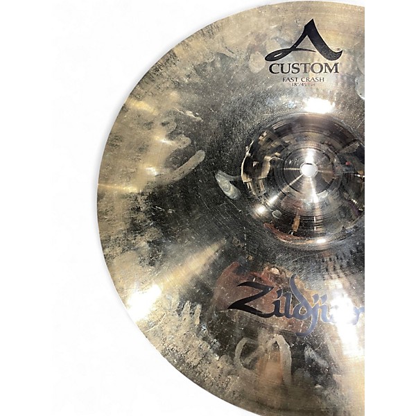 Used Zildjian 18in A Custom Fast Crash Cymbal