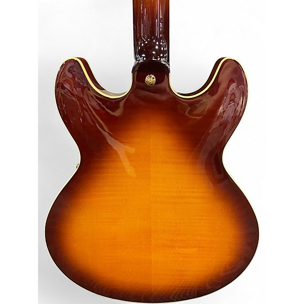 Used Yamaha SA2200 SUNBURST Hollow Body Electric Guitar
