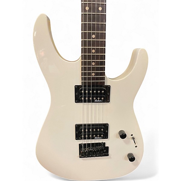 Used Jackson JS22 Dinky Olympic White Solid Body Electric Guitar