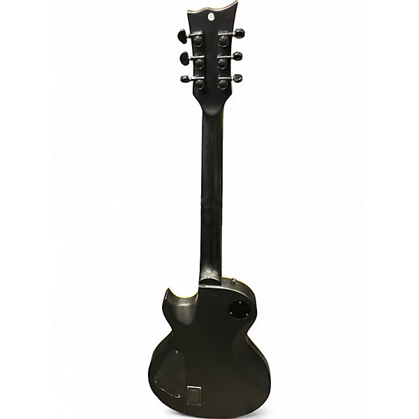 Used Harley Benton L-1000 Satin Black Solid Body Electric Guitar