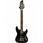 Used Schecter Guitar Research Omen 6 Black Solid Body Electric Guitar thumbnail