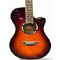 Used Yamaha APX500II 2 Tone Sunburst Acoustic Electric Guitar