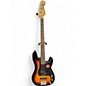 Used Squier Affinity PJ Bass 3 Color Sunburst Electric Bass Guitar thumbnail