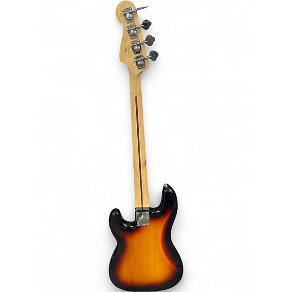 Used Squier Affinity PJ Bass 3 Color Sunburst Electric Bass Guitar