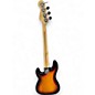 Used Squier Affinity PJ Bass 3 Color Sunburst Electric Bass Guitar