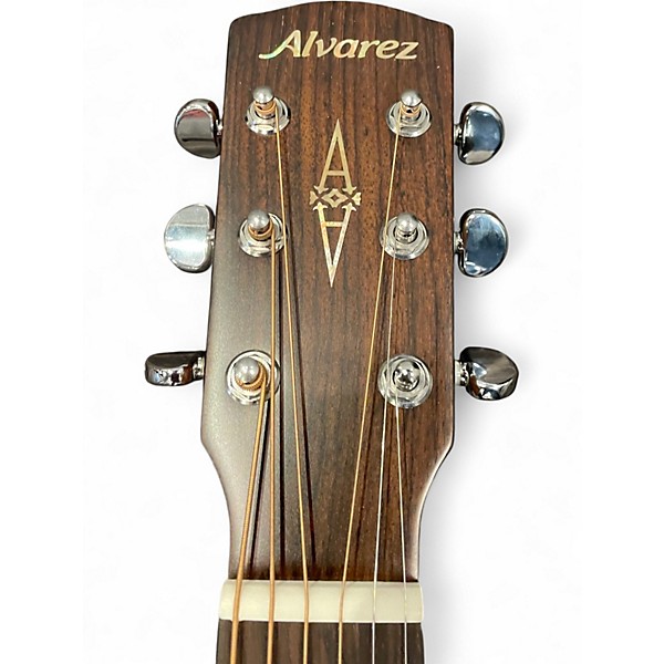 Used Alvarez AF66CE Artist Series OM Folk SHADOWBURST Acoustic Electric Guitar