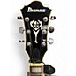 Used Ibanez GB10EM-AA Antique Natural Hollow Body Electric Guitar