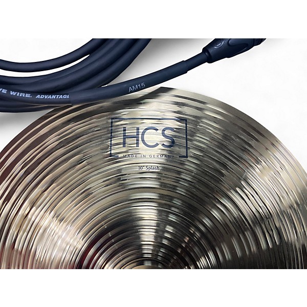 Used Meinl` 10in HCS Splash Cymbal