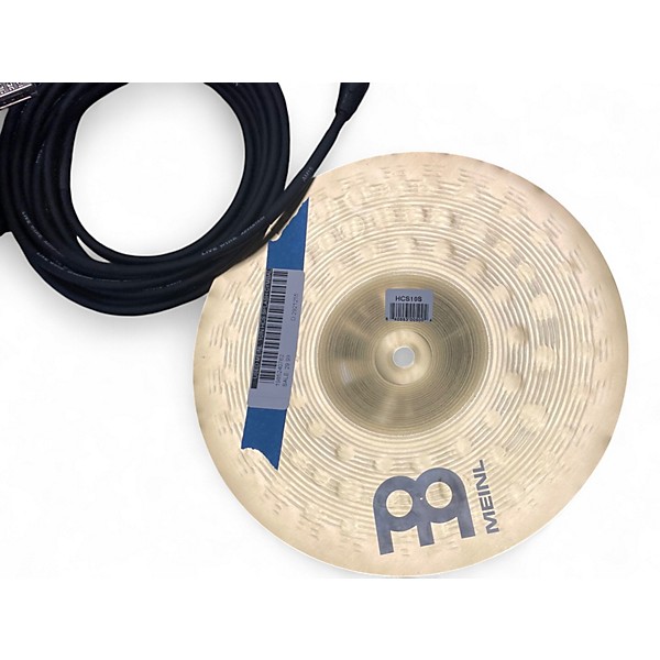 Used Meinl` 10in HCS Splash Cymbal