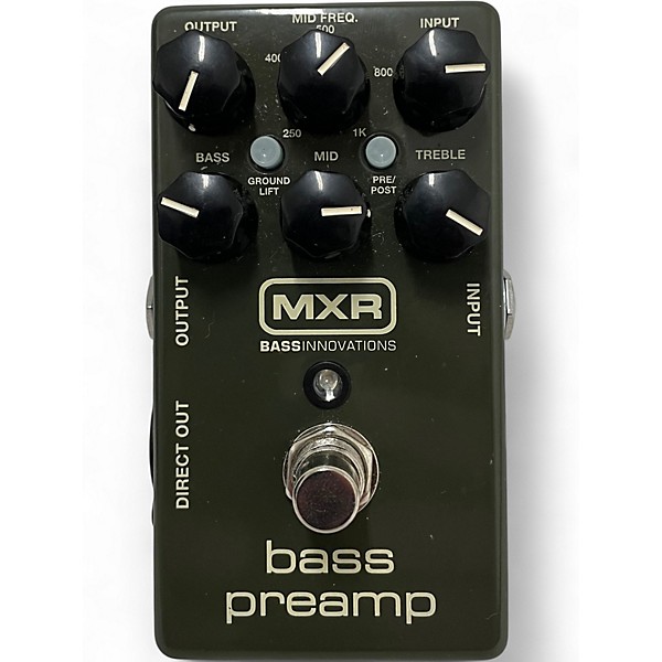 Used MXR M81 BASS PREAMP Bass Effect Pedal