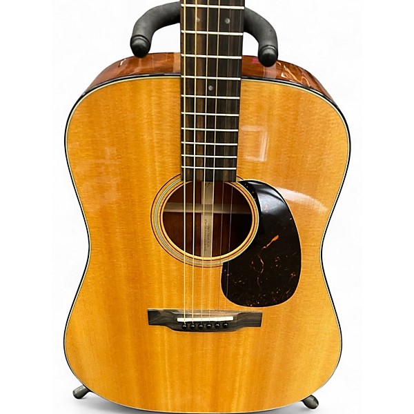 Used Martin D18 Natural Acoustic Guitar
