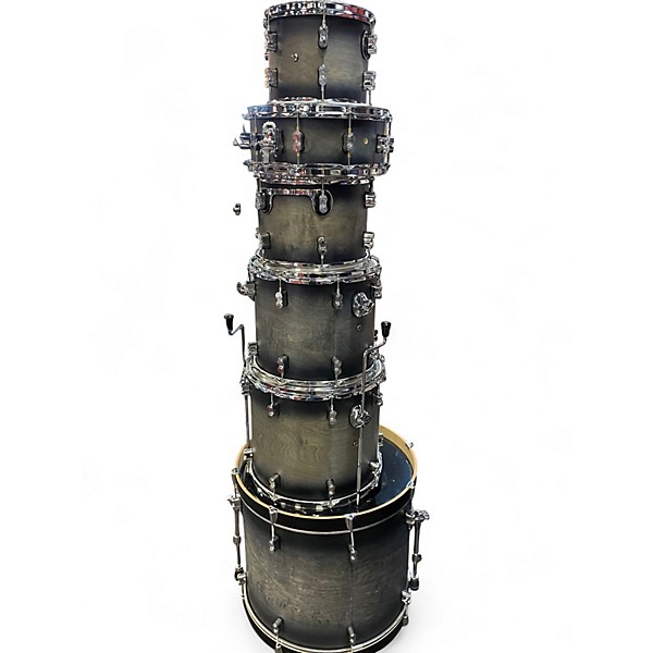 Used PDP by DW 5 Piece Concept Maple Black Fade Drum Kit