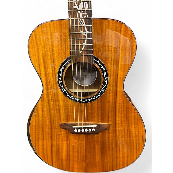 Used Luna Vineyard Koa Natural Acoustic Guitar