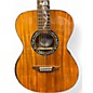 Used Luna Vineyard Koa Natural Acoustic Guitar
