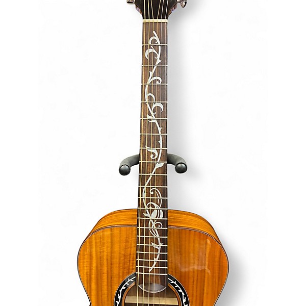 Used Luna Vineyard Koa Natural Acoustic Guitar