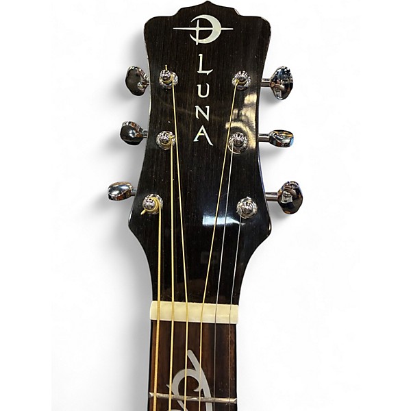Used Luna Vineyard Koa Natural Acoustic Guitar
