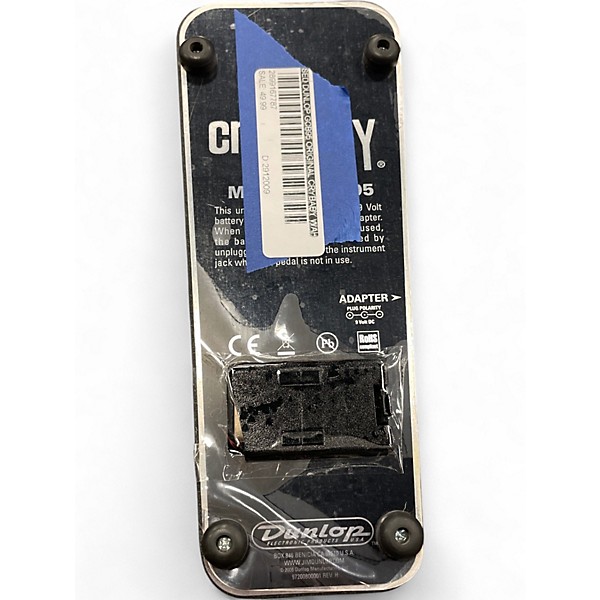 Used Dunlop GCB95 Original Crybaby Wah Effect Pedal