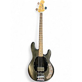 Used Sterling by Music Man Sub 4 Transparent Black Electric Bass Guitar