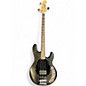 Used Sterling by Music Man Sub 4 Transparent Black Electric Bass Guitar thumbnail