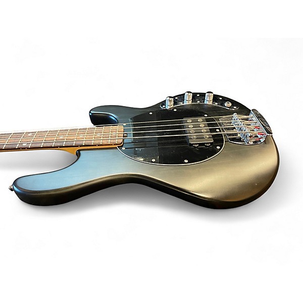 Used Sterling by Music Man Sub 4 Transparent Black Electric Bass Guitar