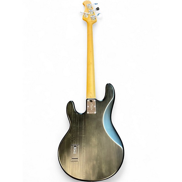 Used Sterling by Music Man Sub 4 Transparent Black Electric Bass Guitar