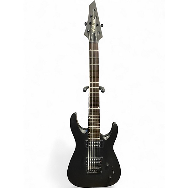 Used Jackson JS22-7 Dinky 7 String FLAT BLACK Solid Body Electric Guitar
