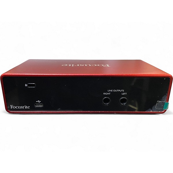 Used Focusrite Scarlett 2i2 Gen 3 Audio Interface