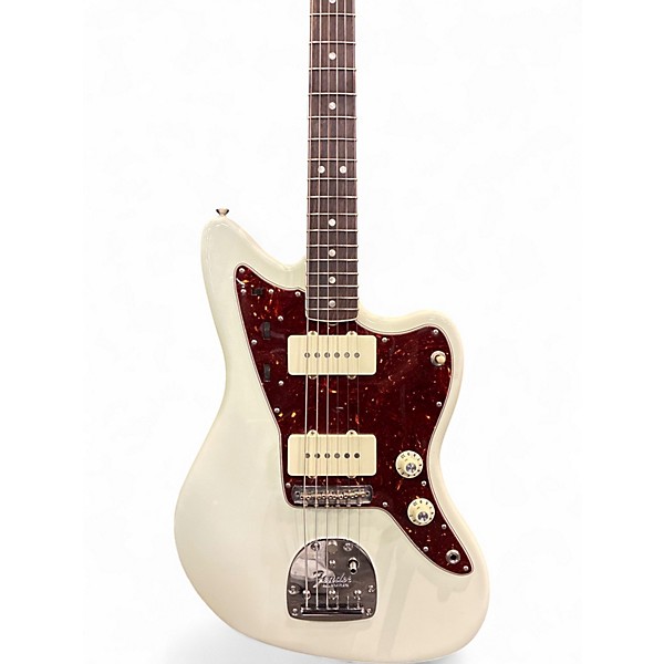 Used Fender American Vintage 1965 Jazzmaster Olympic White Solid Body Electric Guitar