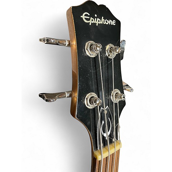 Used Epiphone EMBASSY BASS GOLD Electric Bass Guitar